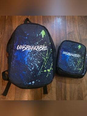 Unspeakable Backpack With Matching Lunch Bag